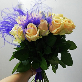 Букет цветов "Мадемуазель"