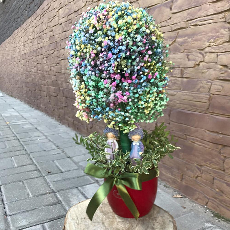 Букет цветов Свидание под деревом - Фото 3