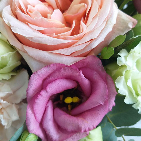 Букет цветов Pink flowers - Фото 6