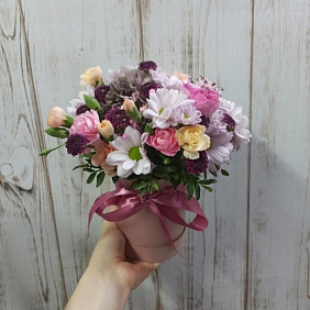 Цветы в коробке №934