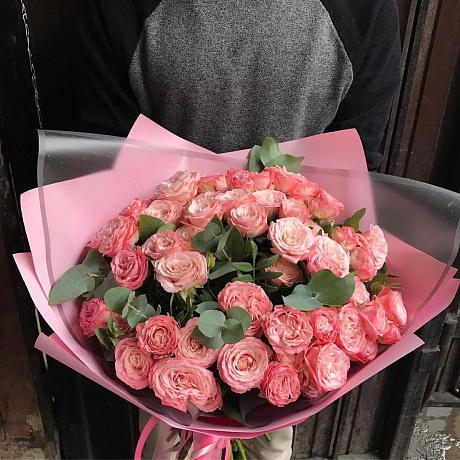 Купить Букет цветов Бомбастик №165 в Москве недорого с доставкой