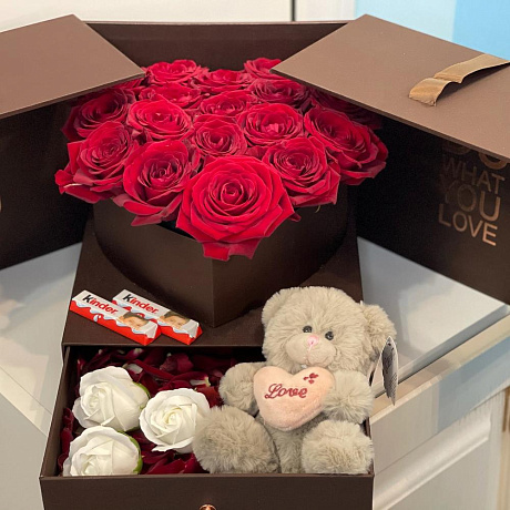 Подарок с цветами - сюрприз - Фото 2