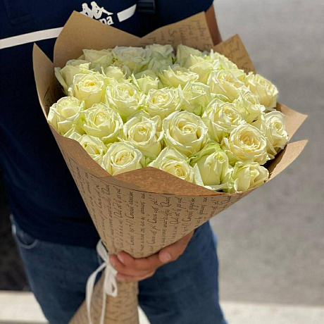 29 белая роза - Фото 2
