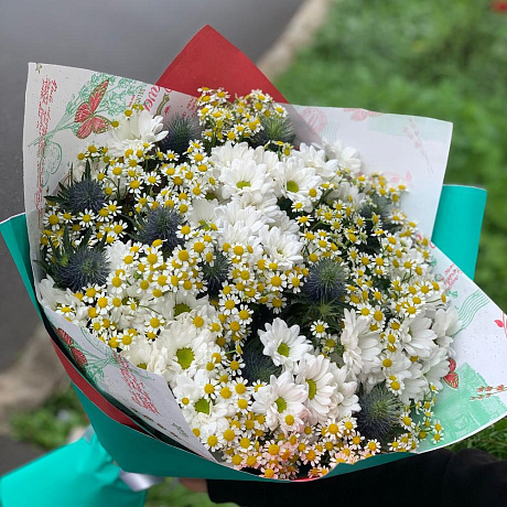 Букет цветов Полевые - Фото 2