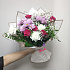 Нежный букет с розами и диантусами - Фото 1