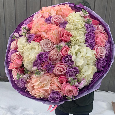 Букет цветов Счастливый день - Фото 2