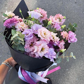 Букет из эустомы №172