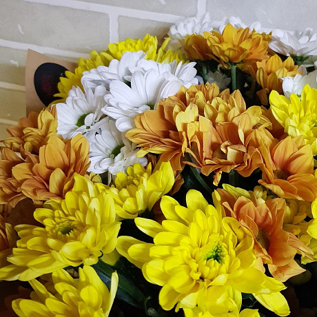 Букет цветов Осень №160 - Фото 6