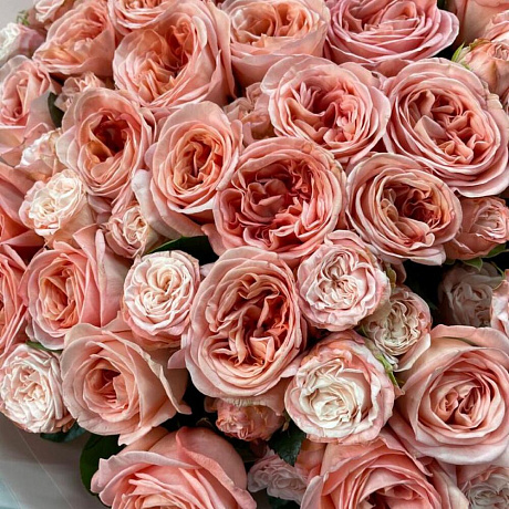 Букет цветов Розовый рай №160 - Фото 6