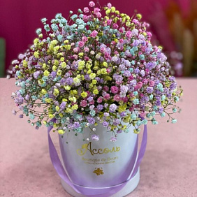 Букет цветов "Радуга" №190