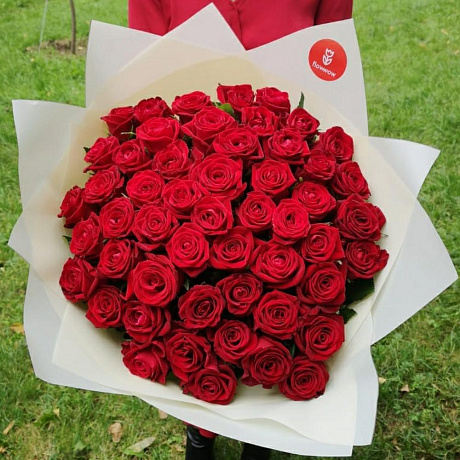 51 красных роз - Фото 3