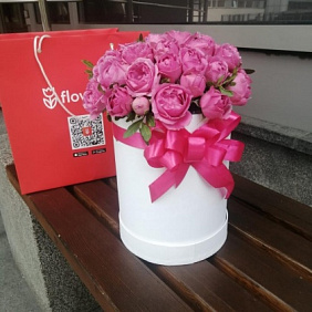 Цветы в коробке №765