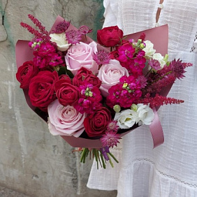 Букет цветов "Страсть" №188