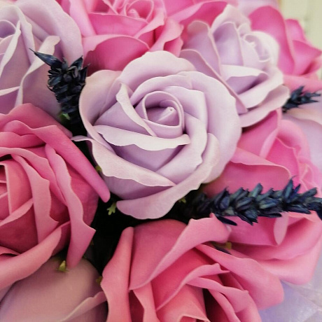 Ароматная композиция из мыльной розочки ️ - Фото 4