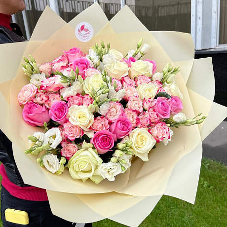 Букет цветов Нежность №365 - Фото 3