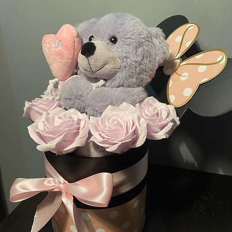 Букет цветов Люблю №160 - Фото 4