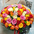 Букет из разноцветных роз Яркие чувства - Фото 6