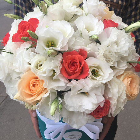 Букет цветов Парижское Утро - Фото 5