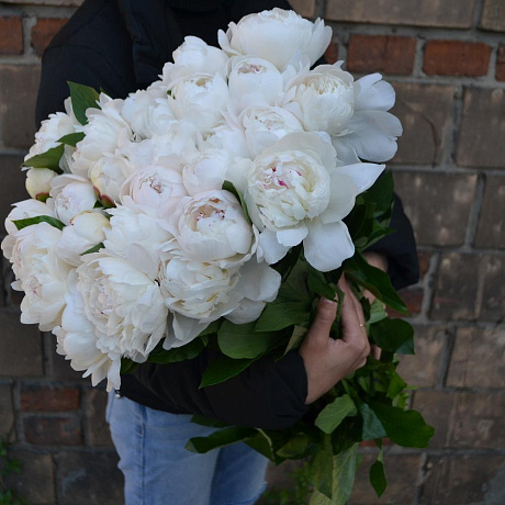 Букет цветов White pearl - Фото 3
