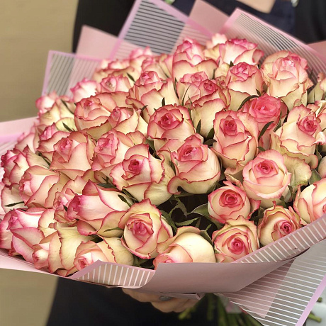 Букет роз Джумилия 51 - Фото 6