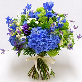 Авторский букет цветов гигант "Морской круиз"