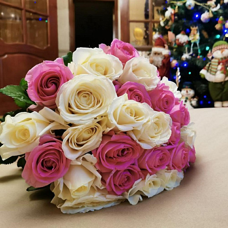 Букет цветов Малина со сливками - Фото 3