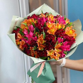 Букет Альстромерия микс №173