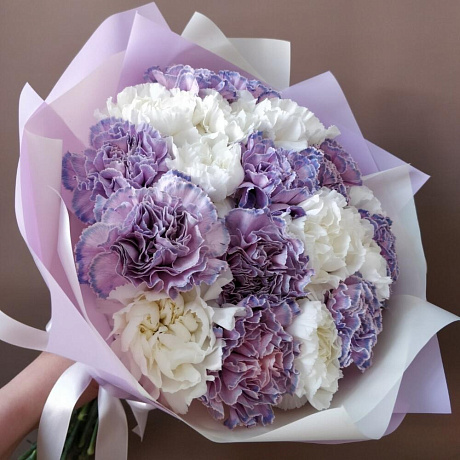 Букет цветов Лиловое счастье - Фото 3