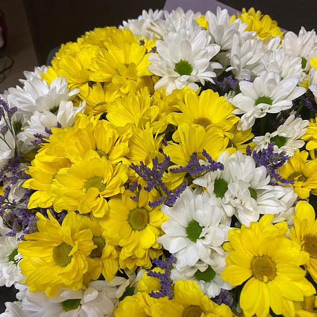 Букет цветов Солнечный №163 - Фото 2