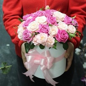 Букет цветов "Аква" №162