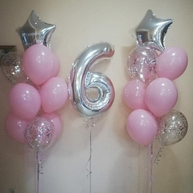 Набор шаров "Розовый"