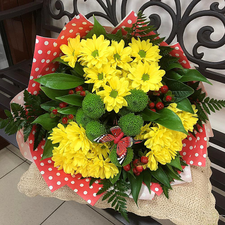 Букет цветов Летний день №177 - Фото 3