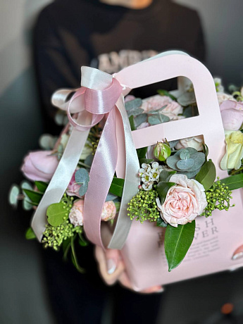 Композиция цветов Лютик - Фото 4