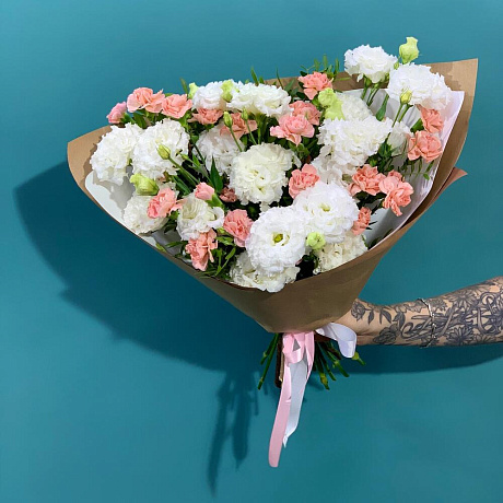 Букет цветов Летний-Воздушный №160 - Фото 2