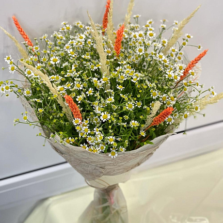 Букет цветов Полевое настроение - Фото 3