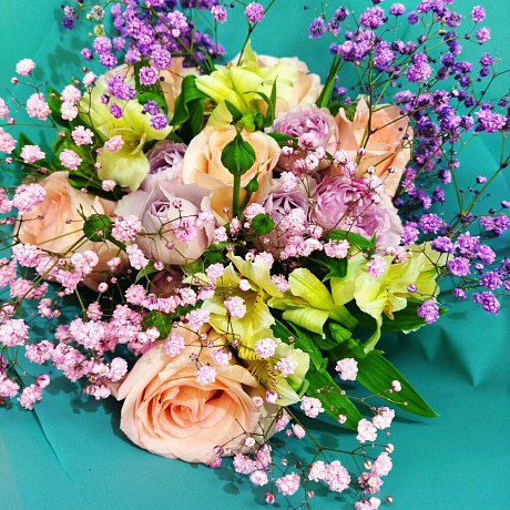 Букет цветов Магия красок - Фото 5