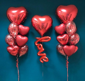 Композиция из шаров "Биг Лав Дэй"