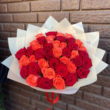 Букет цветов Яркая радость - Фото 2