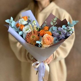 Букет цветов "Живописная осень"