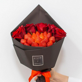 Букет цветов "Крафт М"