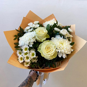 Букет цветов "Капучино" №173