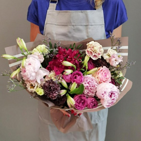 Букет цветов "Признание в любви" №166