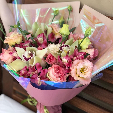 Букет цветов Shine flowers - Фото 4