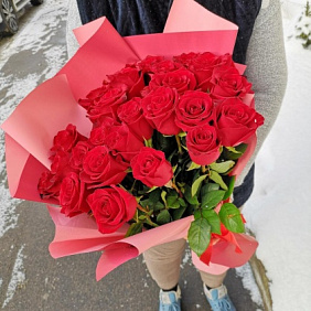 Букет из эквадорских роз №160