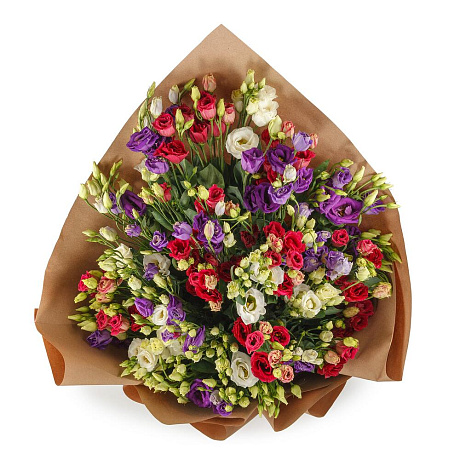 Букет из эустомы Мираж (макси) №2 - Фото 2