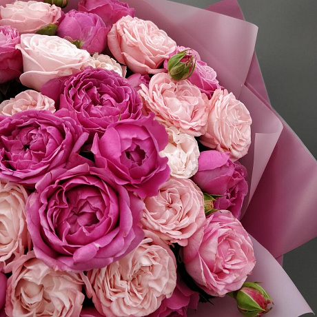 Букет цветов Монпасье люкс - Фото 3