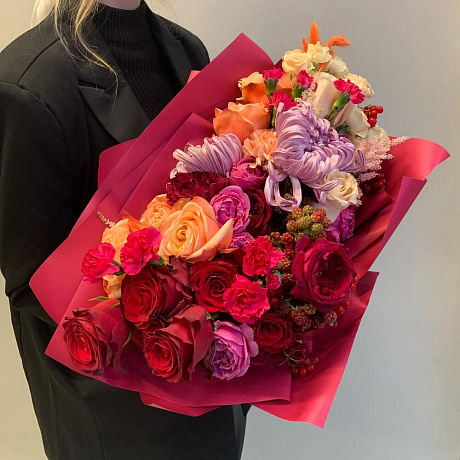 Букет цветов Цветочный бум - Фото 2