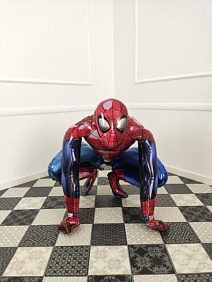 Ходячая фигура шар "Человек-паук" - 112 см