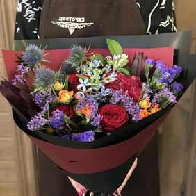 Букет цветов "Ред Иден"