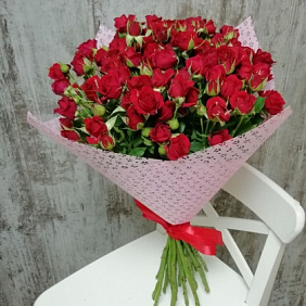 Букет цветов "Яркие чувства" №165